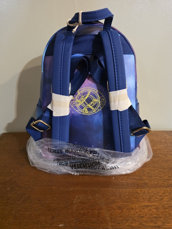 dr strange mini backpack Marvel Doctor Funko Fragmented Nostalgia Backpack features include adjustable straps Disney Doctor Strange Multiverse of